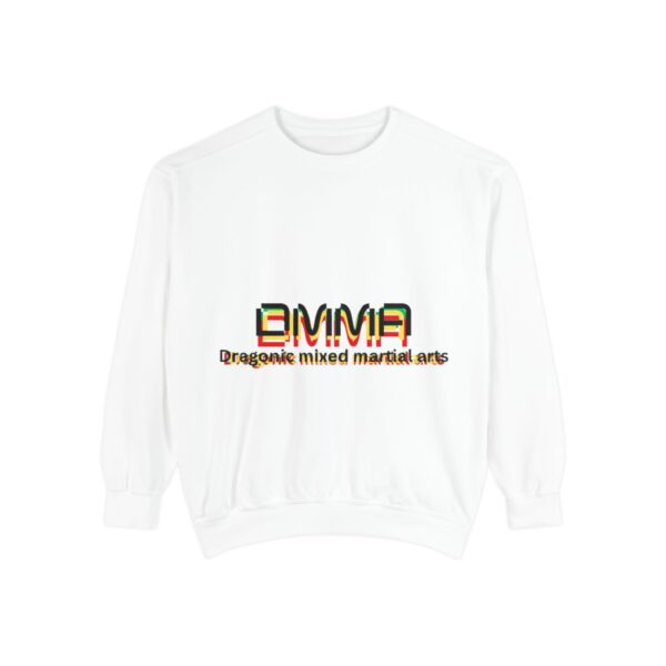 DMMA Dragon Unisex Garment-Dyed Sweatshirt - Image 2
