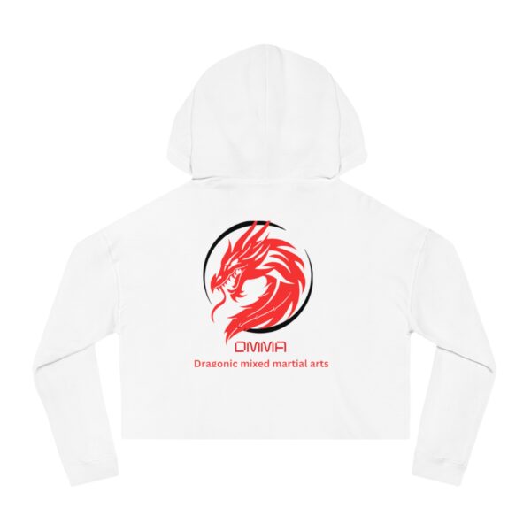 Women’s DMMA Cropped Hooded Sweatshirt - Image 3
