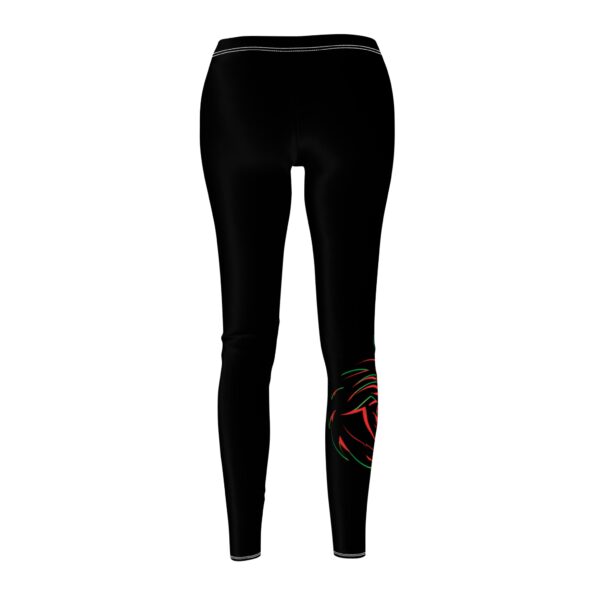 Women's DMMA Dragon Heart Cut & Sew Casual Leggings (AOP) - Image 2