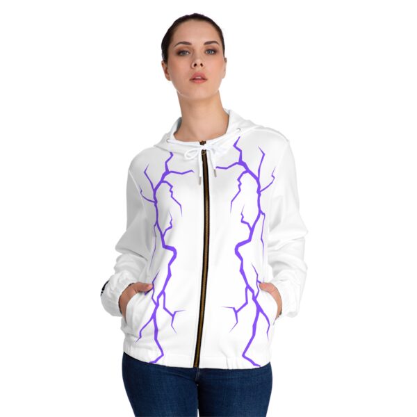 Women’s DMMA Full-Zip Hoodie (AOP) - Image 4