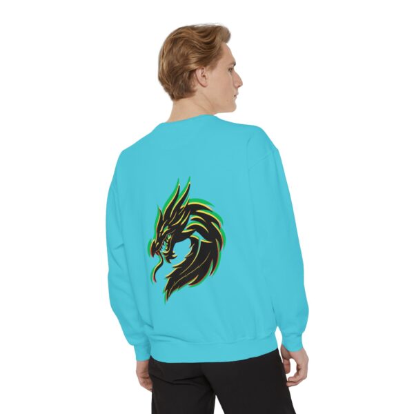 DMMA Dragon Unisex Garment-Dyed Sweatshirt - Image 44