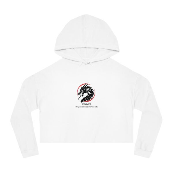 Women’s DMMA Cropped Hooded Sweatshirt - Image 2