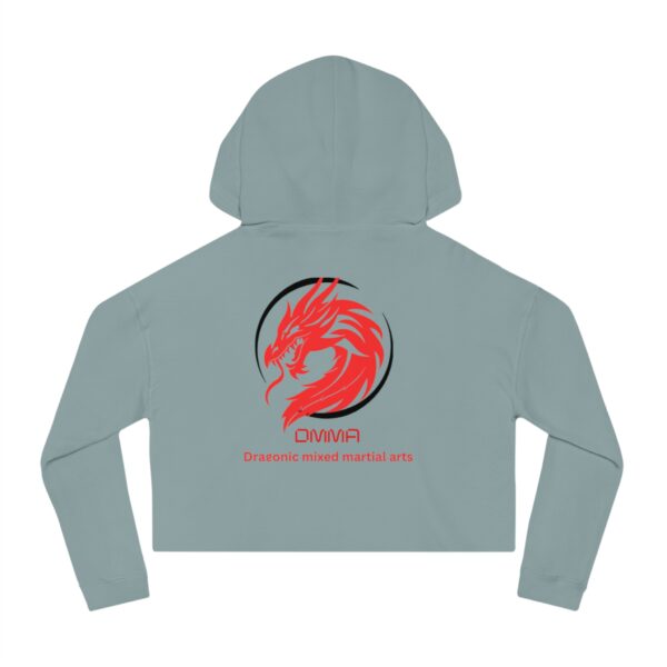 Women’s DMMA Cropped Hooded Sweatshirt - Image 11