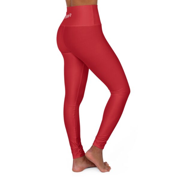 DMMA Yoga Leggings (RED) - Image 4
