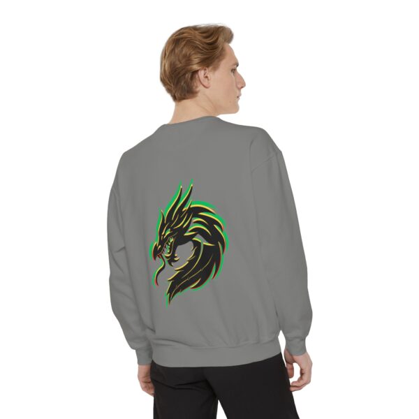 DMMA Dragon Unisex Garment-Dyed Sweatshirt - Image 20