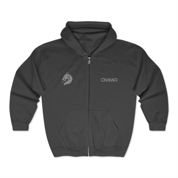Unisex DMMA Heavy Blend™ Full Zip Hooded Sweatshirt - Image 5
