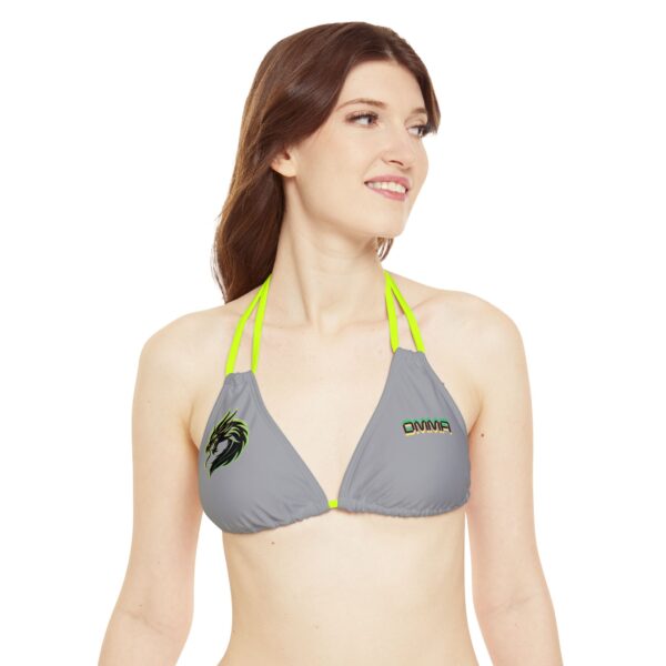 Strappy DMMA Triangle Bikini Top (AOP) - Image 15