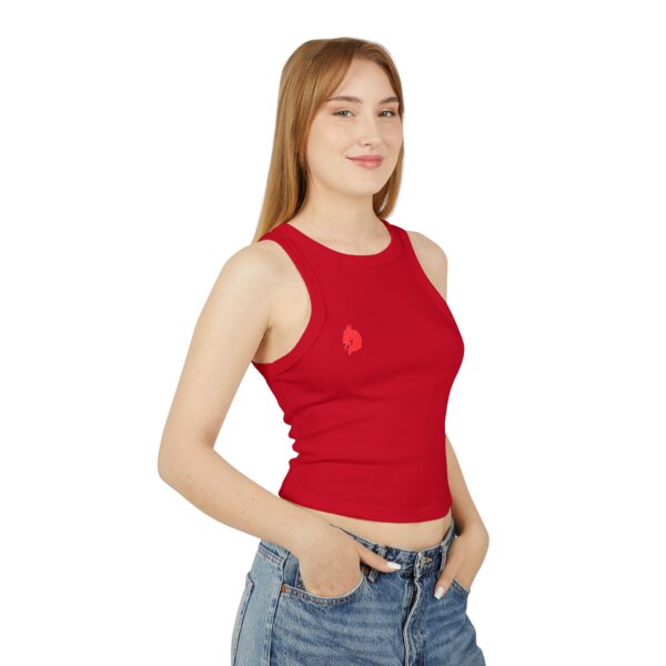 Women's DMMA Micro Rib Racer Tank Top - Image 23