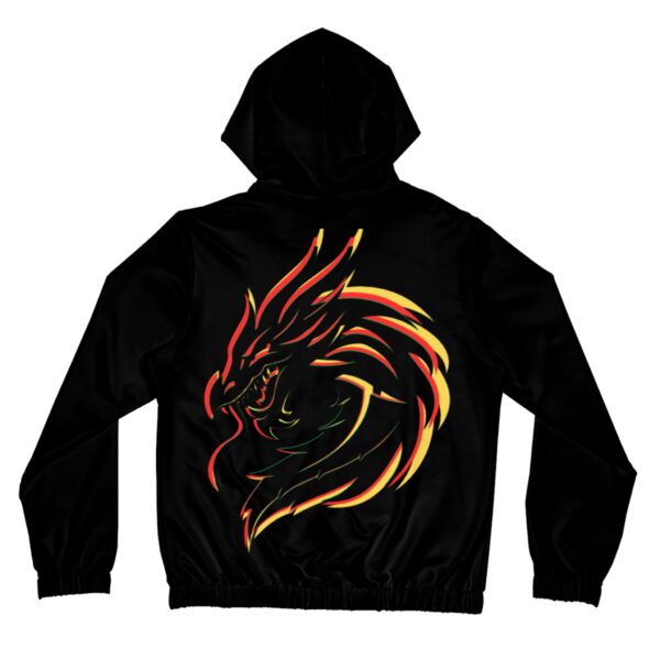 Women’s DMMA Full-Zip Hoodie (AOP) - Image 3