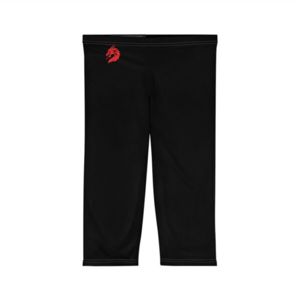Women’s DMMA Capri Leggings (AOP) - Image 2