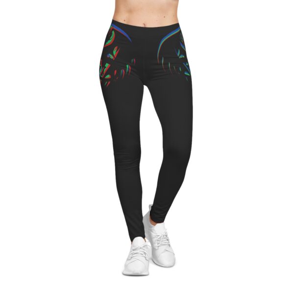 Women's DMMA Twin Dragon Casual Leggings (AOP) - Image 4
