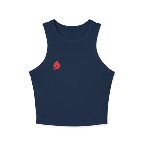 Women's DMMA Micro Rib Racer Tank Top - Image 9