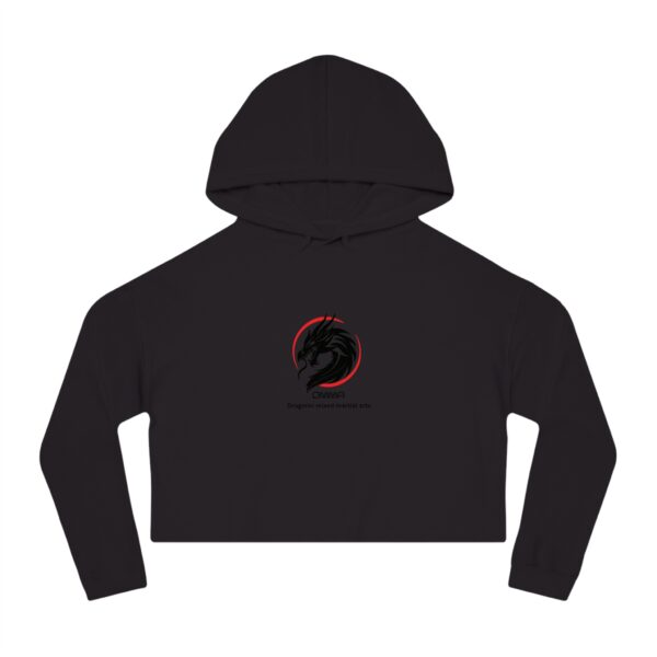 Women’s DMMA Cropped Hooded Sweatshirt - Image 22