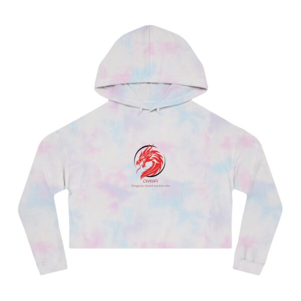 Women’s DMMA Cropped Hooded Sweatshirt - Image 13