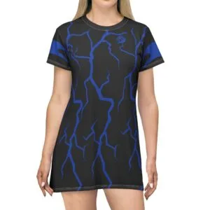 DMMA T-Shirt Dress (BLUE)