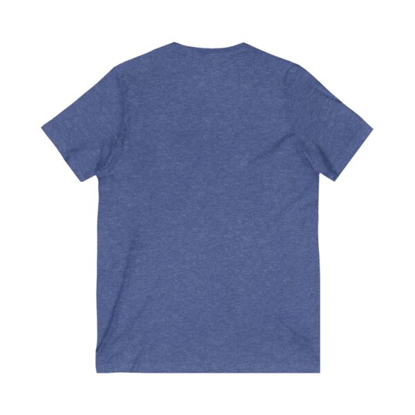 Unisex DMMA Jersey Short Sleeve V-Neck Tee - Image 8