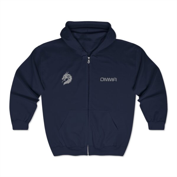 Unisex DMMA Heavy Blend™ Full Zip Hooded Sweatshirt - Image 7