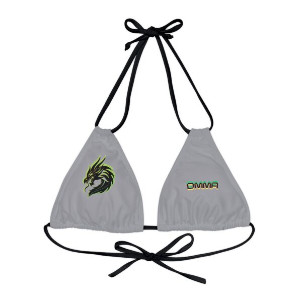 Strappy DMMA Triangle Bikini Top (AOP) - Image 5