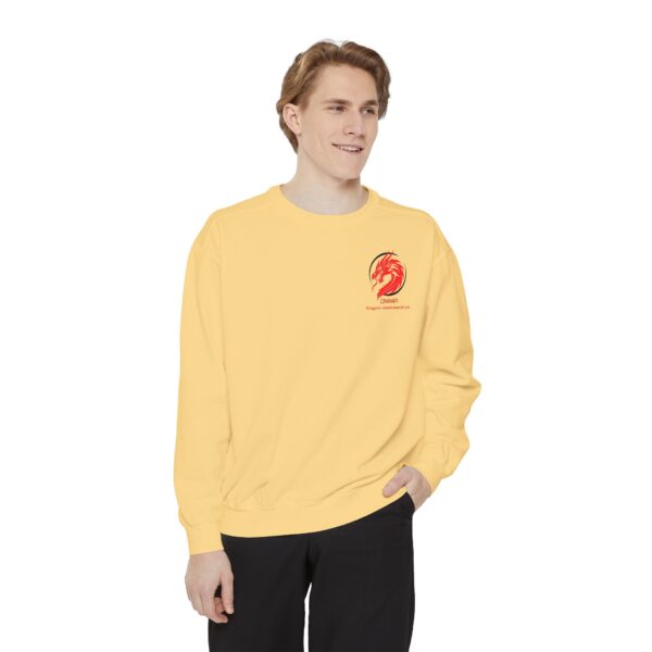 Unisex DMMA Garment-Dyed Sweatshirt - Image 9