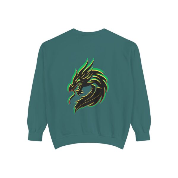 DMMA Dragon Unisex Garment-Dyed Sweatshirt - Image 30
