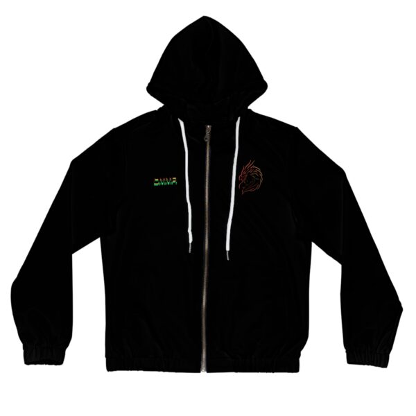Women’s DMMA Full-Zip Hoodie (AOP) - Image 2