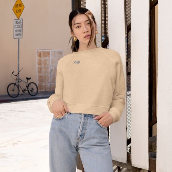 Women's DMMA Cropped Fleece Pullover - Image 12