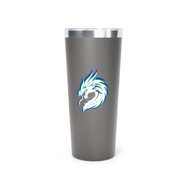 DMMA Copper Vacuum Insulated Tumbler, 22oz - Image 13