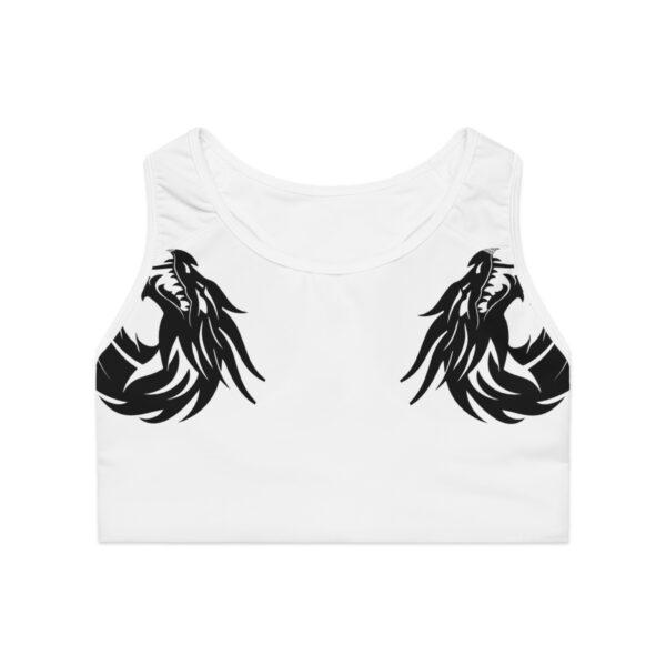 DMMA Twin Dragonhead Sports Bra (AOP) - Image 3