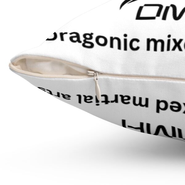 DMMA Spun Polyester Square Pillow - Image 3