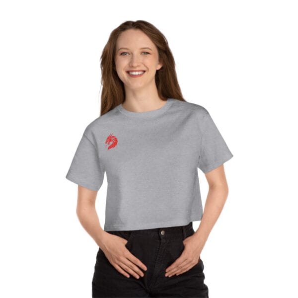 Champion DMMA Women's Heritage Cropped T-Shirt - Image 12
