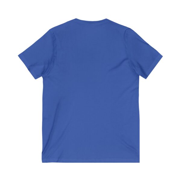 Unisex DMMA Jersey Short Sleeve V-Neck Tee - Image 6