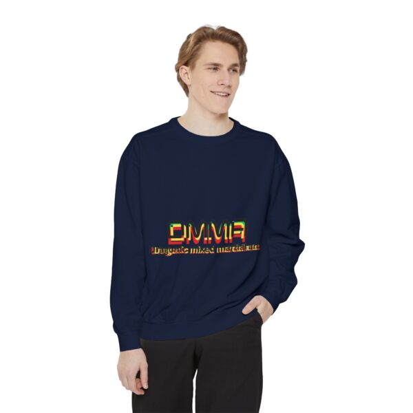 DMMA Dragon Unisex Garment-Dyed Sweatshirt - Image 63