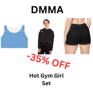 DMMA Hot Gym Girl Set