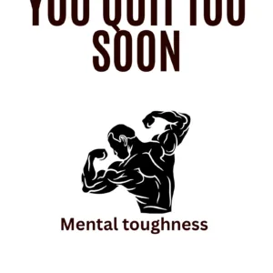EBOOK You Quit Too Soon
