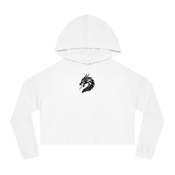 Women’s DMMA Cropped Hooded Sweatshirt - Image 2