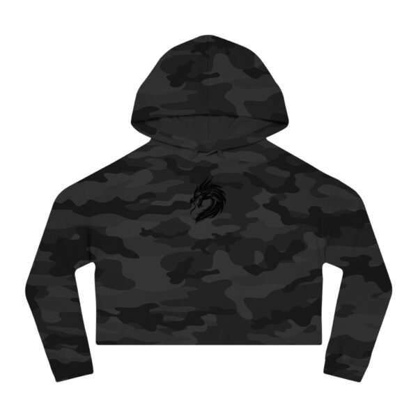 Women’s DMMA Cropped Hooded Sweatshirt - Image 4