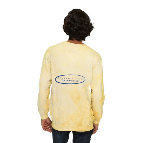 Unisex Color Blast Crewneck Sweatshirt - Image 4