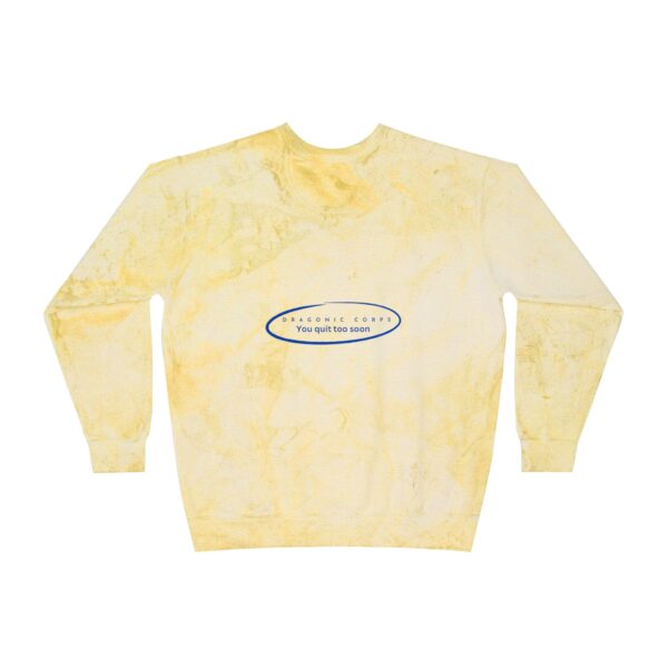 Unisex Color Blast Crewneck Sweatshirt - Image 3