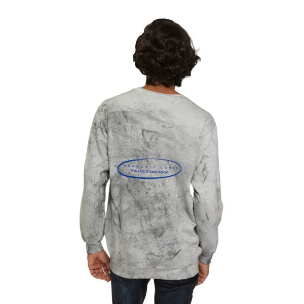 Unisex Color Blast Crewneck Sweatshirt - Image 8