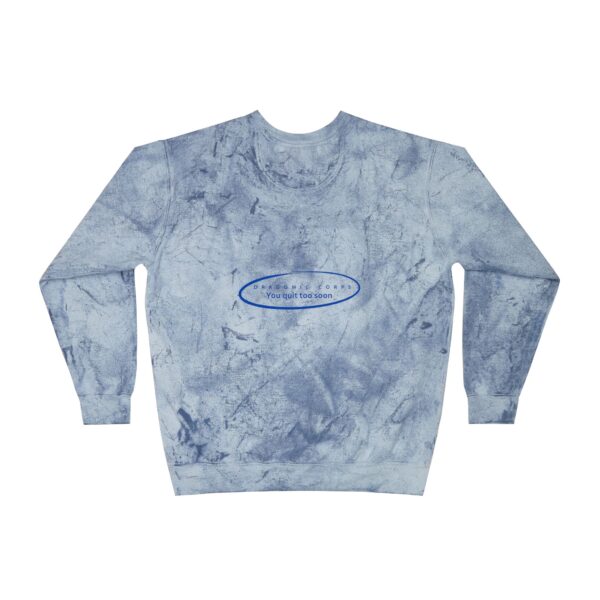 Unisex Color Blast Crewneck Sweatshirt - Image 14