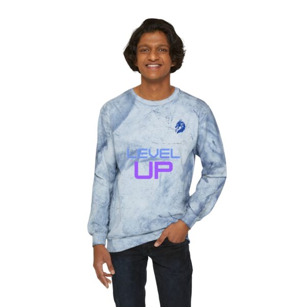 Unisex Color Blast Crewneck Sweatshirt - Image 15