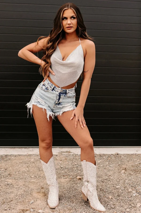 2025 Summer New Women's Retro Nostalgic Ripped Denim Shorts Fashion Sexy Tassel Shorts Jeans XS-L Drop Shipping - Image 2