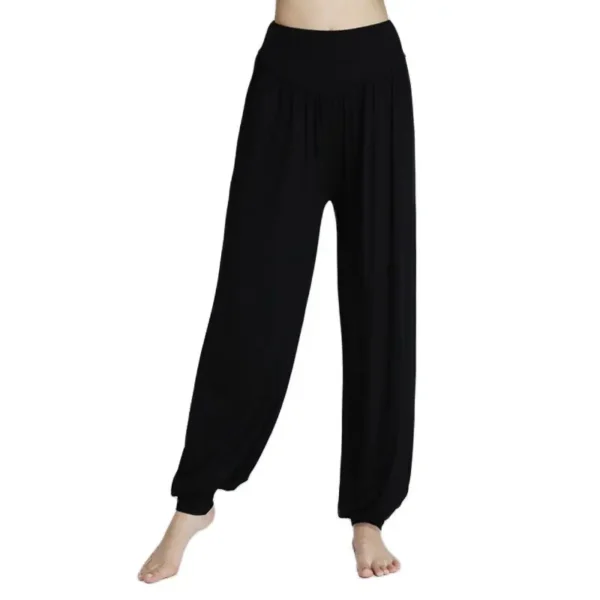 2025 High Waist Loose Yoga Pants Plus Candy Color Bloomers Fashion Comfortale Summer Sport Wear For Dancing - Image 3