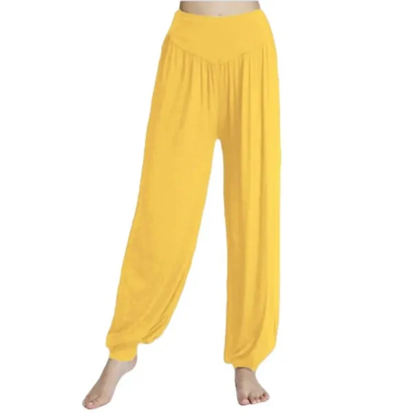 2025 High Waist Loose Yoga Pants Plus Candy Color Bloomers Fashion Comfortale Summer Sport Wear For Dancing - Image 6