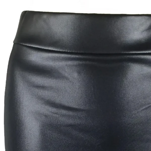 Leather Matte Slim Mini Sexy Fashion PU Hot Short High Waist Skirt Korean Nightclub Streetwear Wholesale Clothes - Image 4