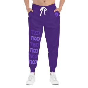 Vibrant TKO Athletic Joggers - Perfect for Workout, Casual Wear, Lounge, Gifts for Fitness Lovers, Stylish Activewear