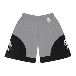Bold Dragon Print Basketball Shorts for Sporty Comfort
