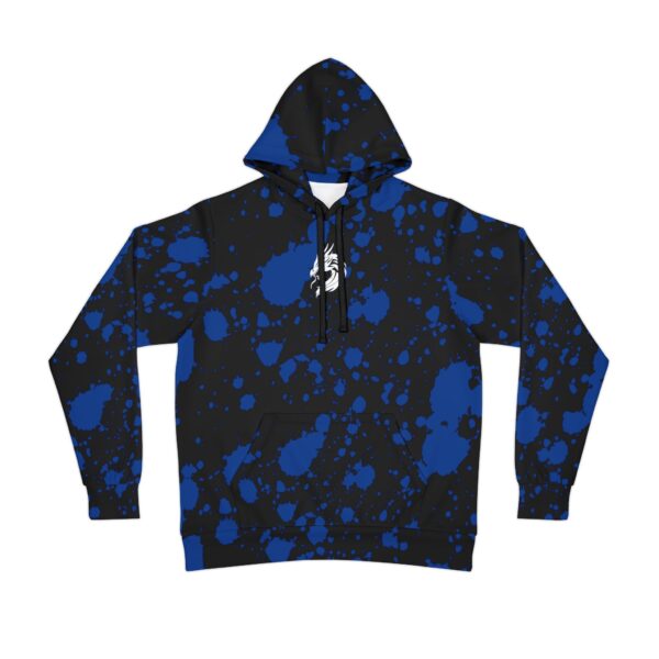 Men's Purple Dragon Graphic Athletic Hoodie - Fierce Style for Workout & Casual Wear - Image 2