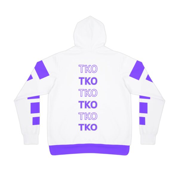 Men's Purple Dragon Graphic Athletic Hoodie - Fierce Style for Workout & Casual Wear - Image 3