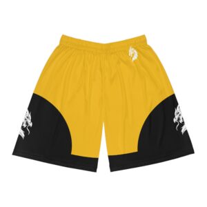 Bold Dragon Print Basketball Shorts for Sporty Comfort